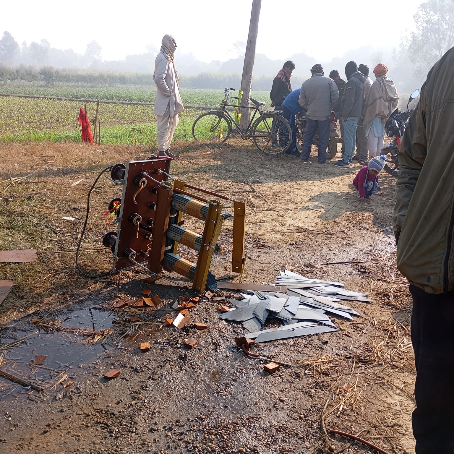 गौशाला-१२ मा सिँचाइका ट्रान्सफर्मर चोरी, किसानहरू चिन्तित