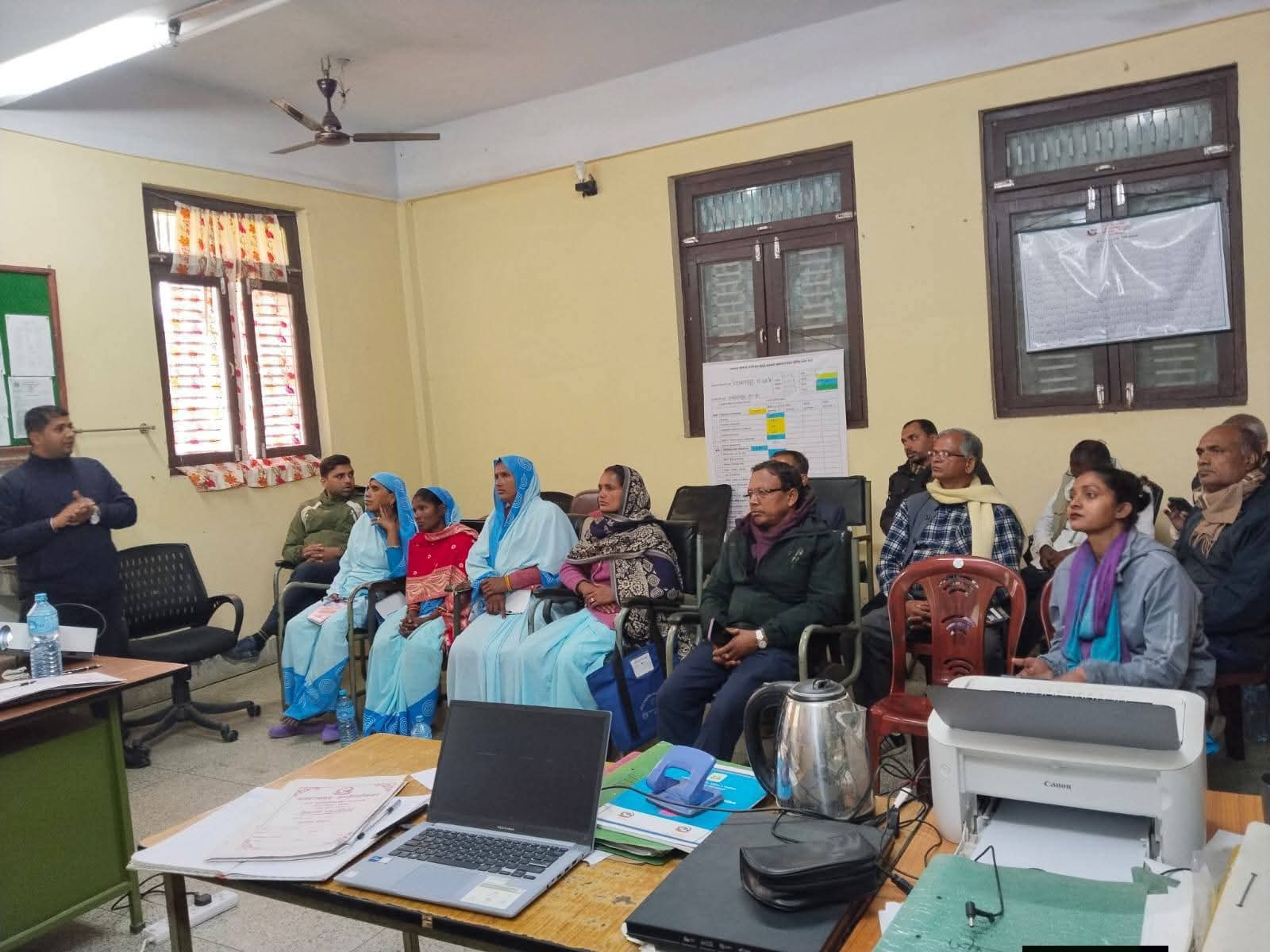 नवराजपुरमा HPV खोप, पूर्णखोप सुनिश्चितता तथा दिगोपनाबारे पालिका स्तरीय अभिमुखीकरण सम्पन्न