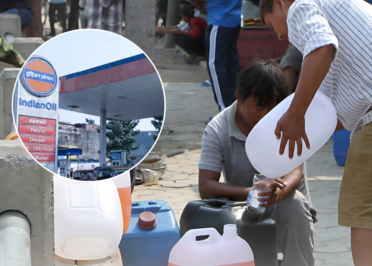 सीमा कडाइको असर: भारतीय पम्पले नेपाली सवारीलाई इन्धन दिन रोके