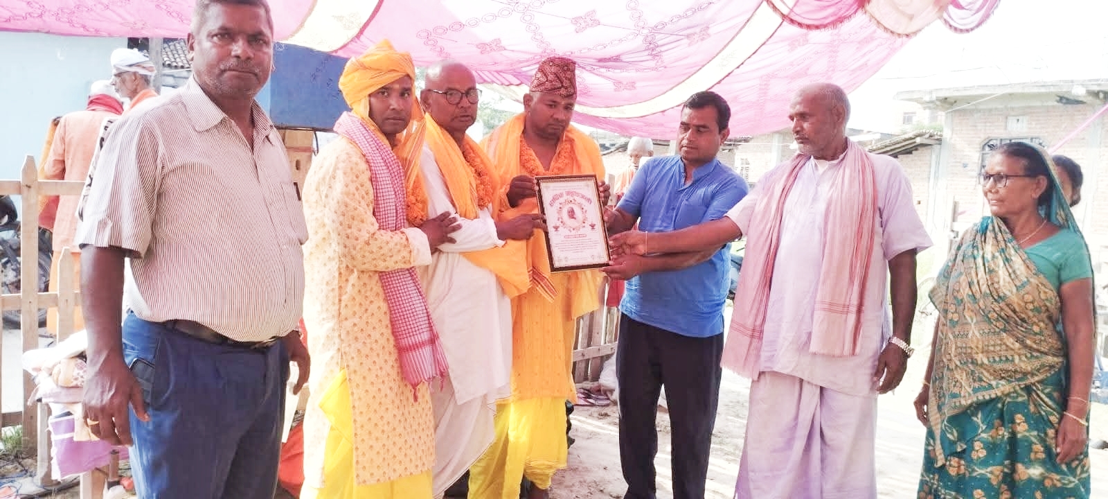 साना किसान कृषी सहकारी संस्थाद्वारा मृत सदस्यका परिवारलाई ५० हजार सहयोग