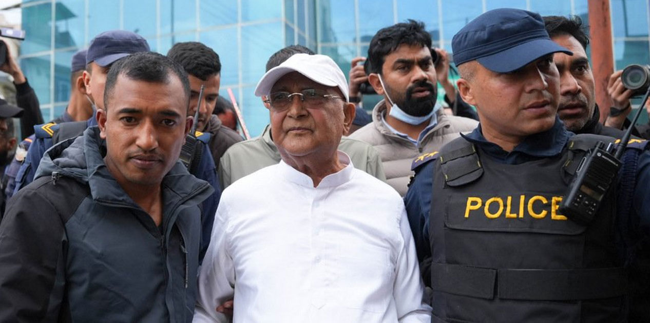 अनुसन्धान जारी रहँदा केपी शर्मा ओली हाजिरी जमानीमा रिहा