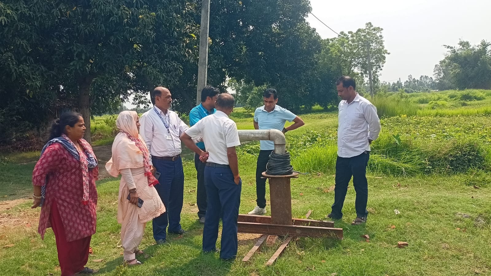 समुन्नति कार्यक्रमको प्रभावकारिता मूल्याङ्कन गर्न जलेश्वरमा स्थलगत अनुगमन